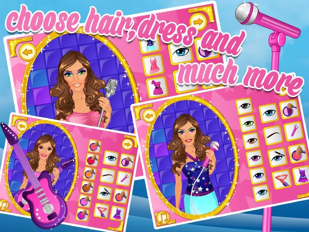 Capturas de pantalla de Princess Hair Spa - Hairstyles,Makeover,DressUp Games iPad 