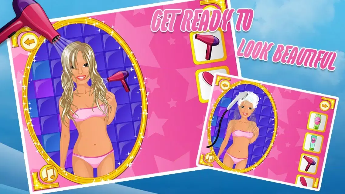 Capturas de pantalla de Princess Hair Spa - Hairstyles,Makeover,DressUp Games