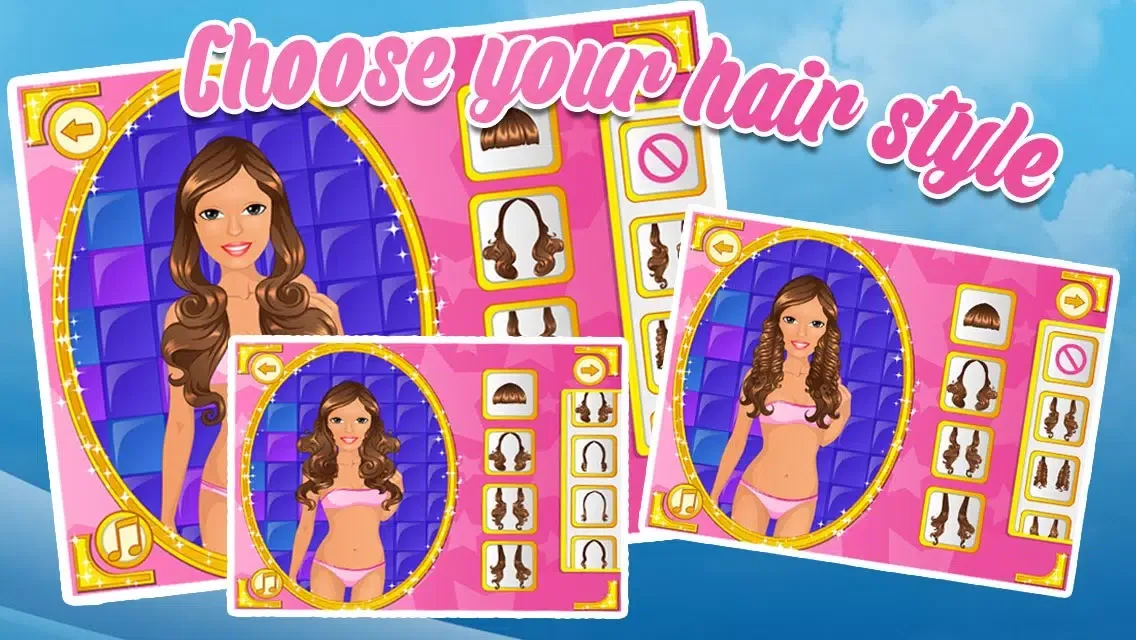 Capturas de pantalla de Princess Hair Spa - Hairstyles,Makeover,DressUp Games