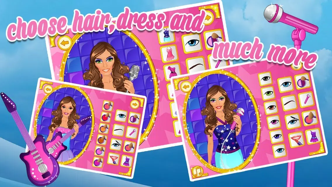 Capturas de pantalla de Princess Hair Spa - Hairstyles,Makeover,DressUp Games