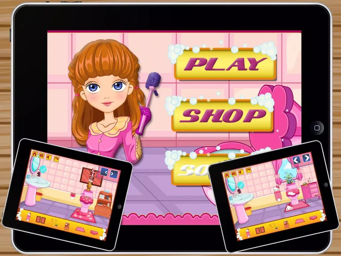 Capturas de tela do Toilet Princess game iPad 
