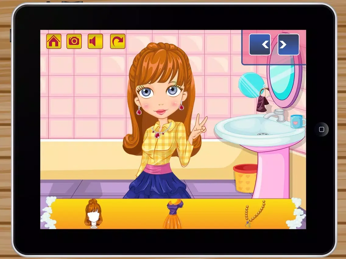 Capturas de tela do Toilet Princess game iPad 