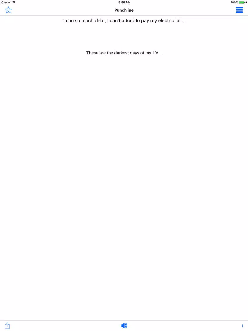 Captures d'écran de Punchline - The Best Jokes App iPad 