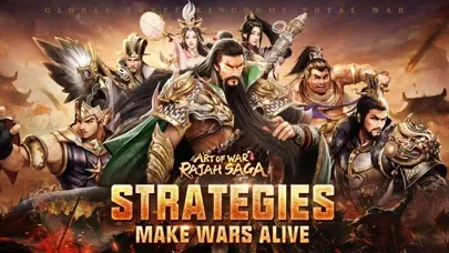 Tangkapan skrin Art of War: Rajah Saga