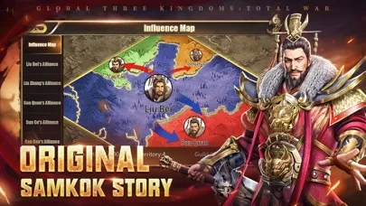 Tangkapan skrin Art of War: Rajah Saga
