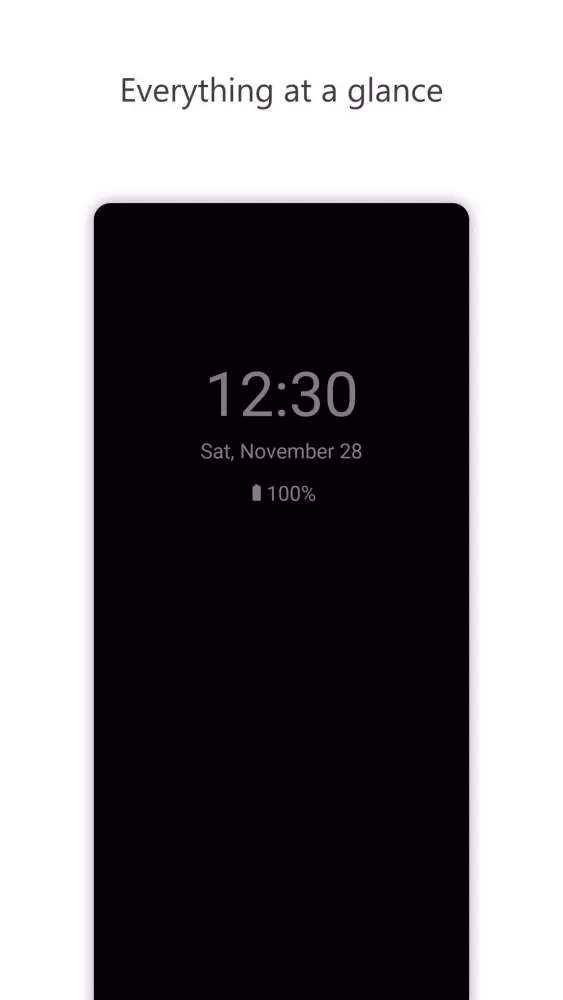 Always On - AMOLED OLED 스크린샷