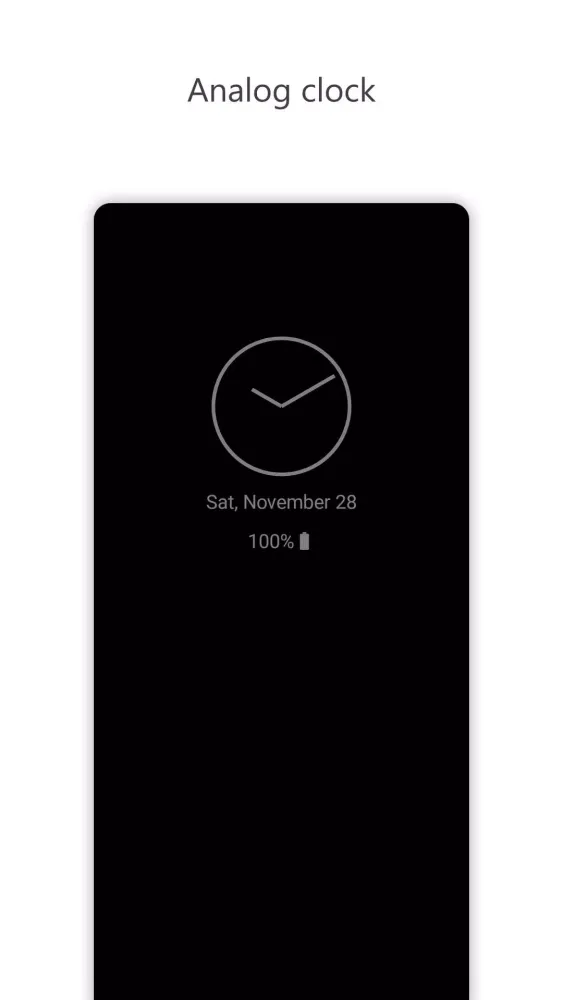Always On - AMOLED OLED 스크린샷