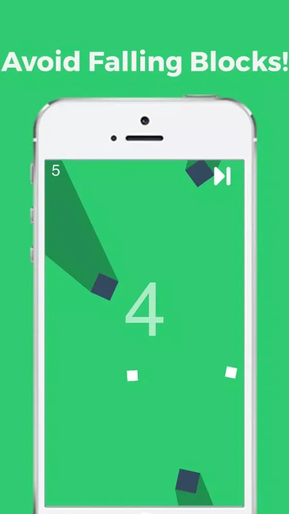 Capturas de tela do Swipe Block! - Bet you can't get 1,000 points
