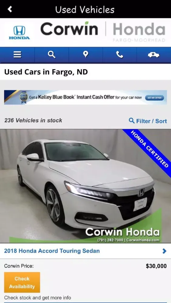 Screenshot di Sammy at Corwin Honda