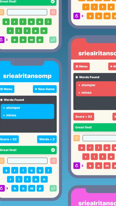 Screenshot di Word Finder - Test Your Vocab