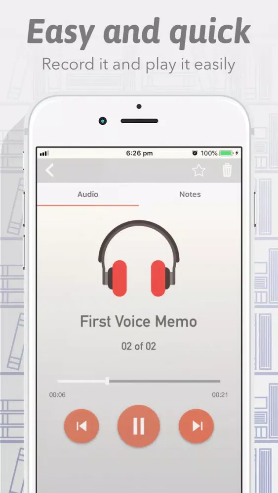 تصاویر Vnotes: memo voice recorder