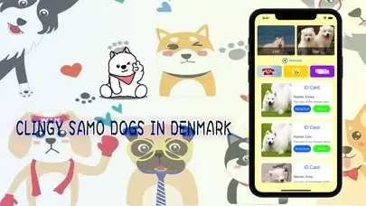 Clingy Samo dogs in Denmark स्क्रीनशॉट