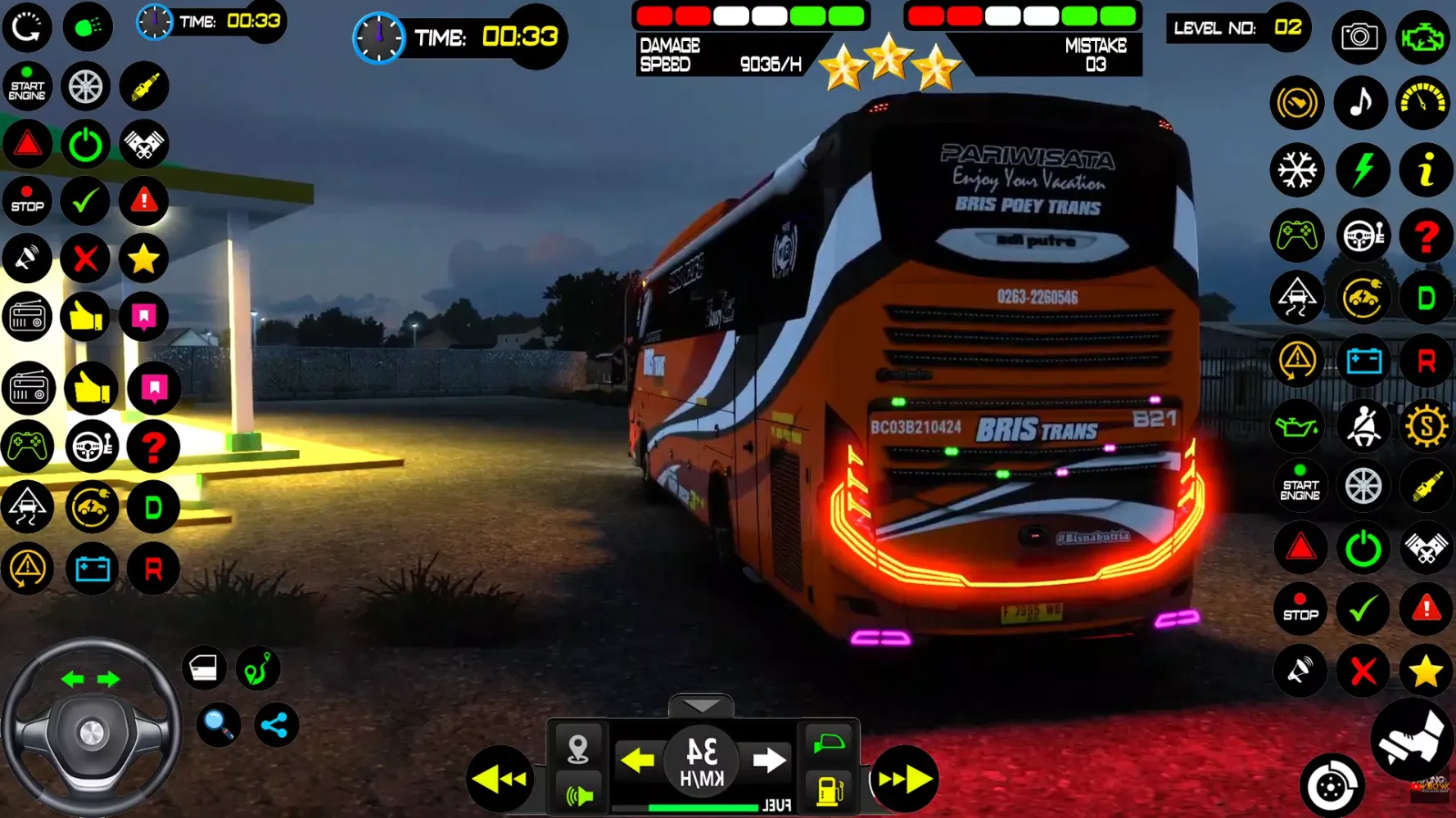 Euro Bus Driving Bus Game 3D Screenshots