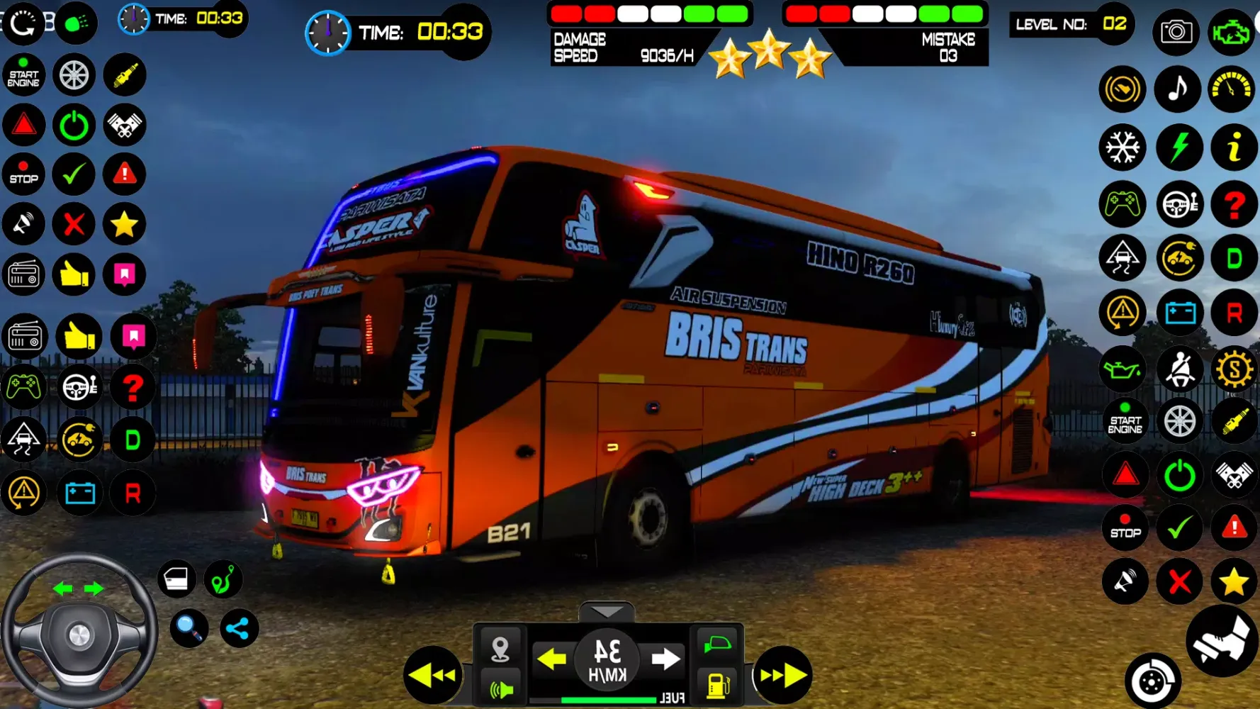 Euro Bus Driving Bus Game 3D Screenshots
