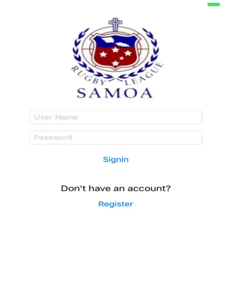 Samoa NSW Rugby League iPad  Screenshots