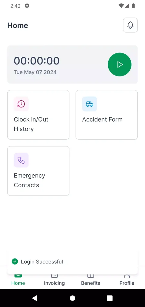 SAM - Onboarding Screenshots