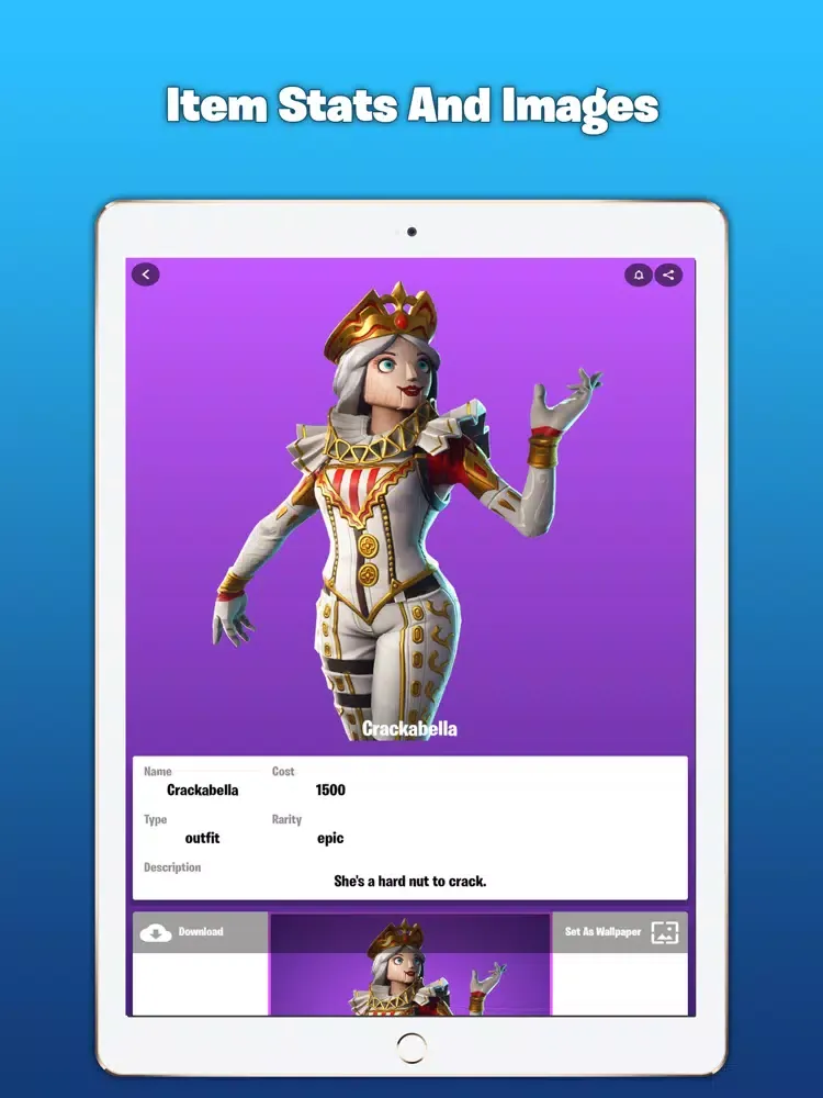 Emotes And Shop For Fortnite iPad  Screenshots