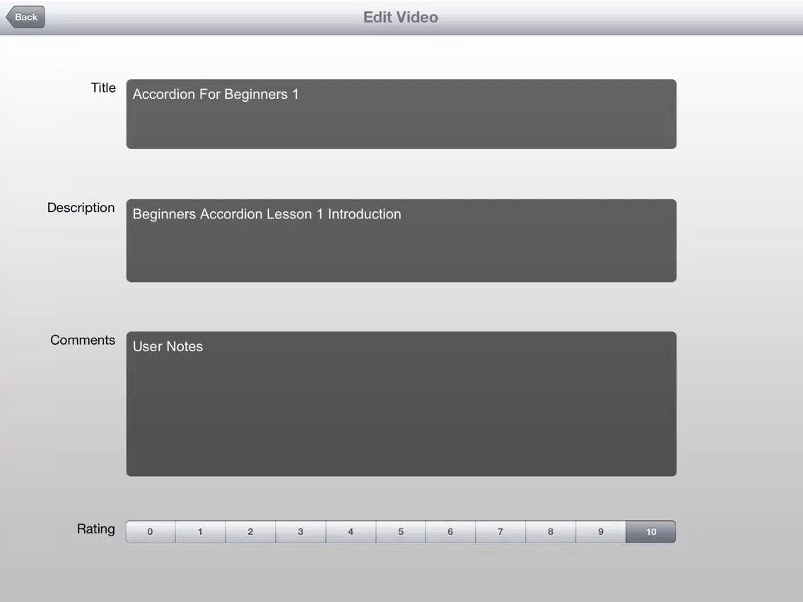 Captures d'écran de Accordion For Beginners iPad 
