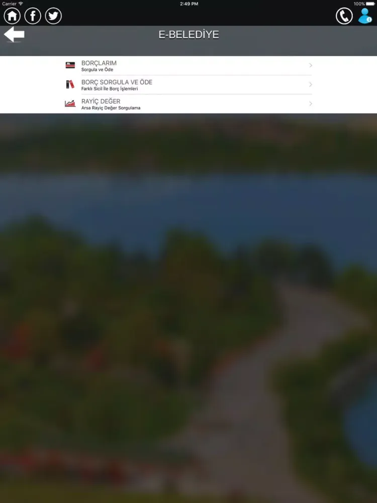 Screenshot di Malatya Büyükşehir iPad 