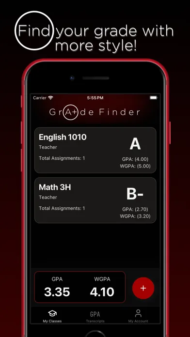 Grade Finder: Track your Grade スクリーンショット