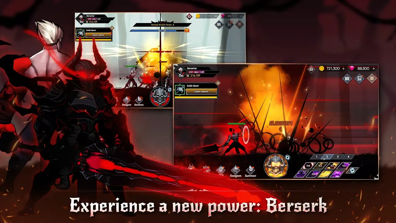 IDLE Berserker スクリーンショット