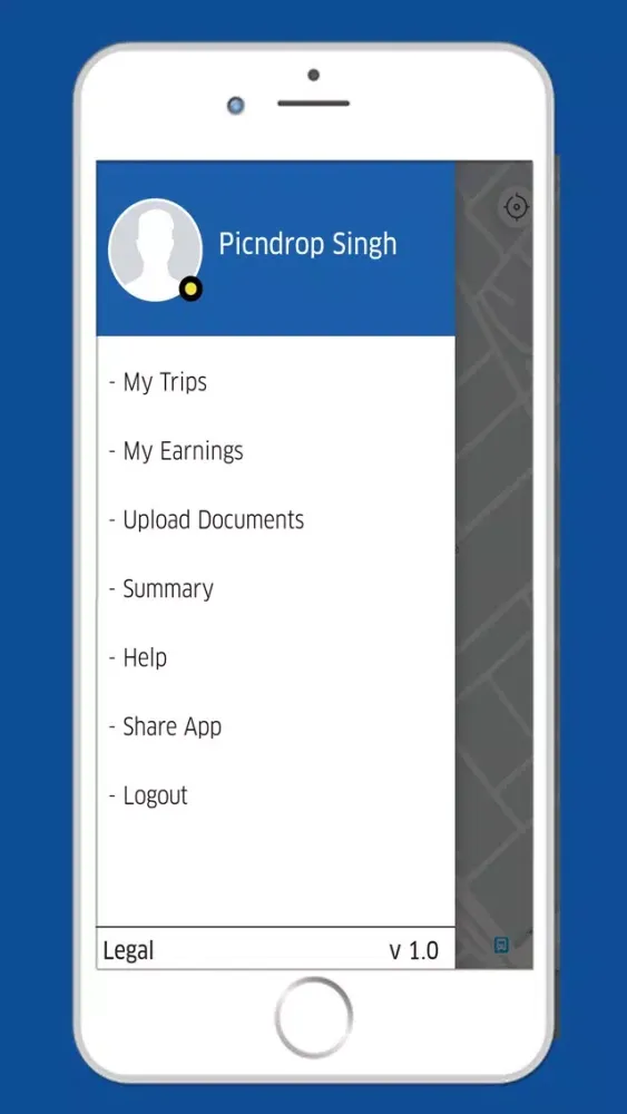 Скриншоты Simple Taxi Client