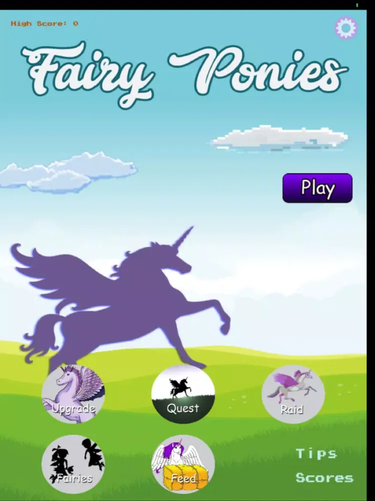 Tangkapan layar Fairy Ponies : Retro Game iPad 