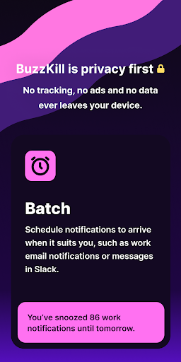 BuzzKill - Notification Focus Screenshots4