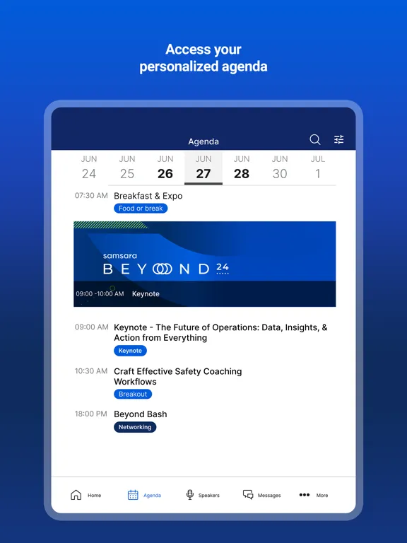 Screenshot di Samsara Beyond 24 iPad 
