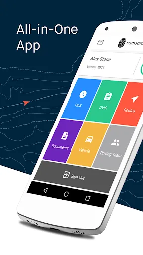 Samsara Driver سکرین شاٹس