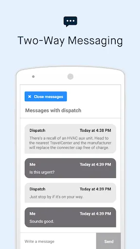 Samsara Driver سکرین شاٹس
