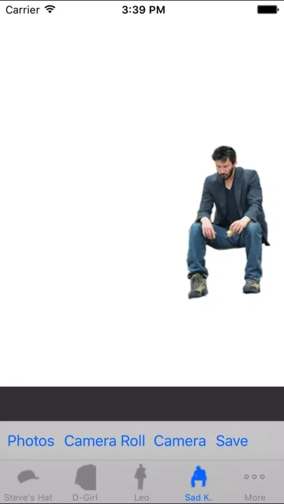 Capturas de tela do Meme Photobomb
