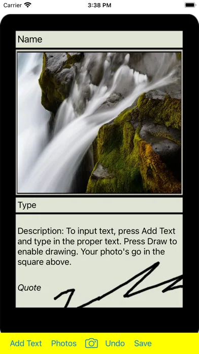 Trading Card Maker Screenshots