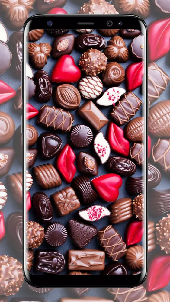 Screenshot di Chocolate wallpaper