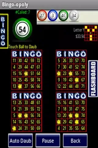 Zrzuty ekranu Bingo-Opoly Free