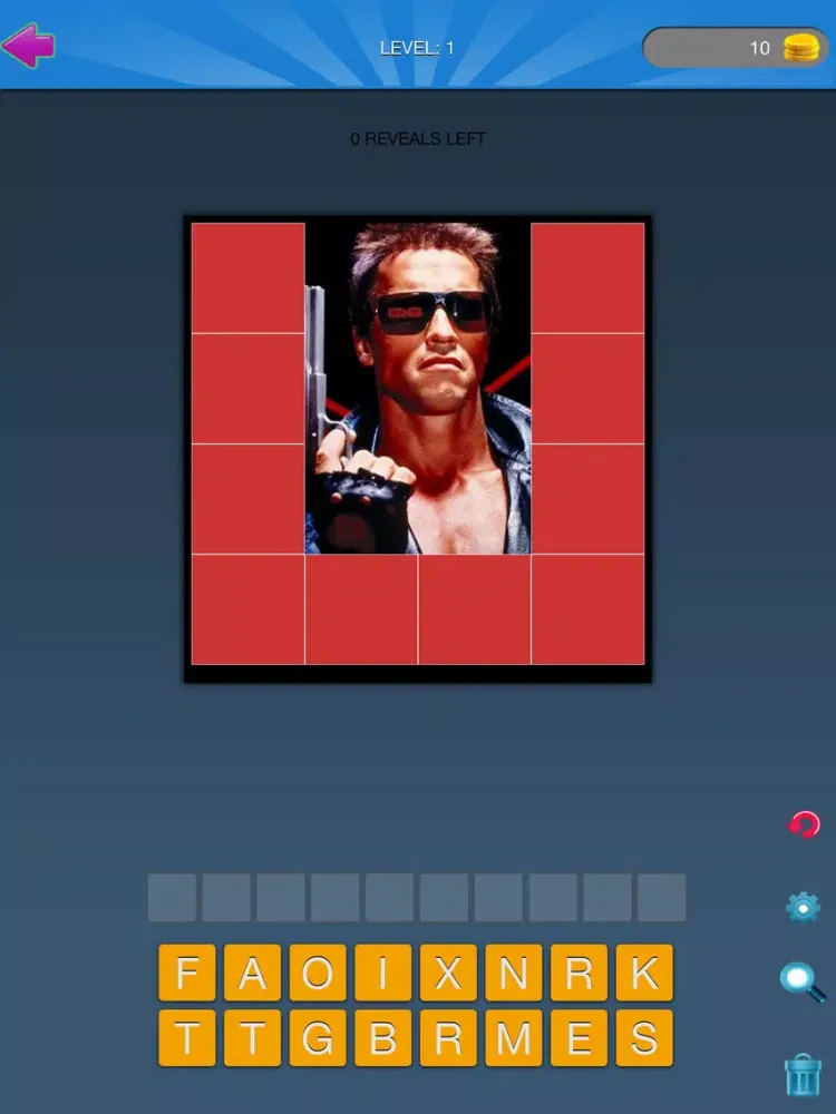 Reveal the 90's - Guess popular smash hits and movie celebrities in cool new trivia game iPad Screenshots
