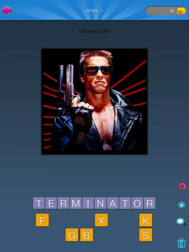 Reveal the 90's - Guess popular smash hits and movie celebrities in cool new trivia game iPad Screenshots