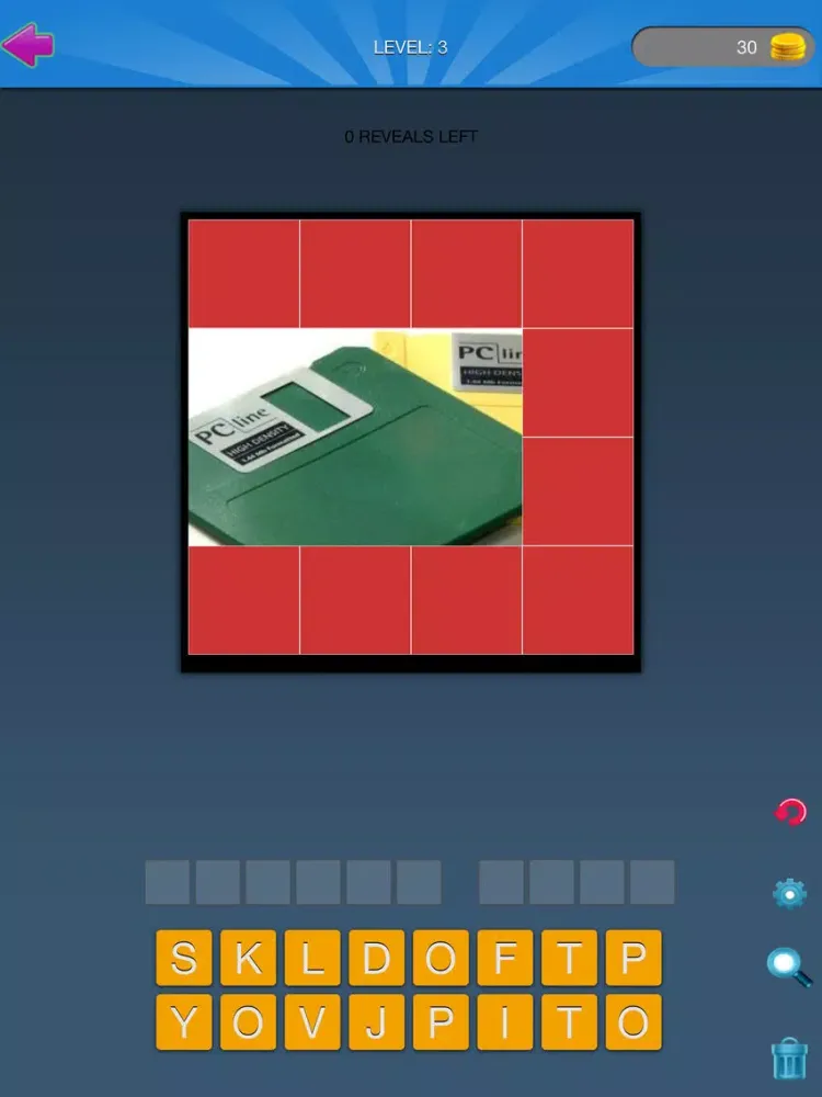 Reveal the 90's - Guess popular smash hits and movie celebrities in cool new trivia game iPad Screenshots