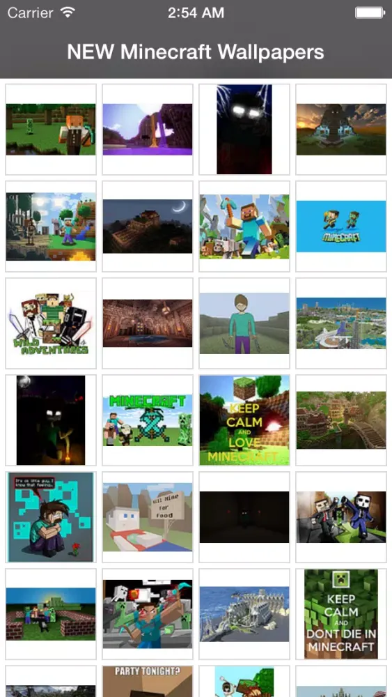 Ảnh chụp màn hình của NEW Wallpapers for Minecraft Edition - Backgrounds & Mini Mine Forum