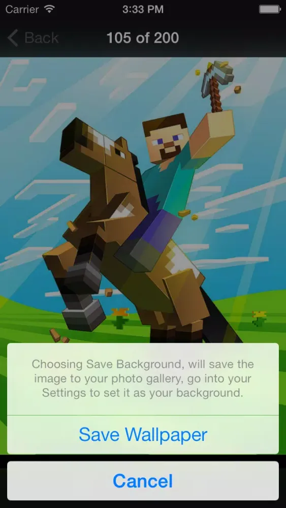 Ảnh chụp màn hình của NEW Wallpapers for Minecraft Edition - Backgrounds & Mini Mine Forum
