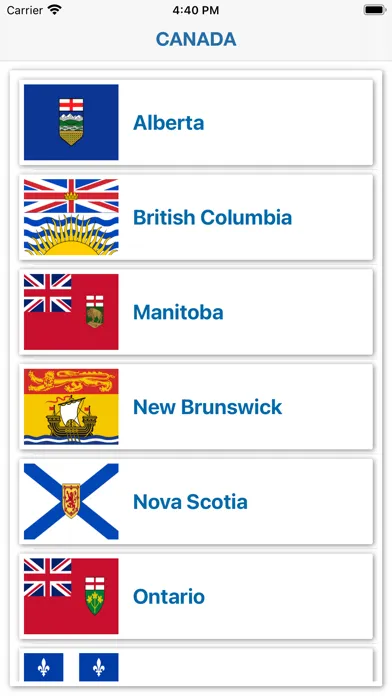 Canada RV Parks & Campgrounds Screenshots
