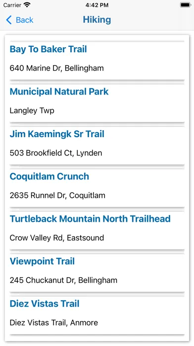Canada RV Parks & Campgrounds Screenshots