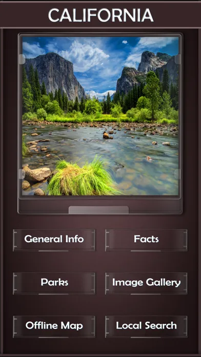 ภาพหน้าจอของ California National & State Parks