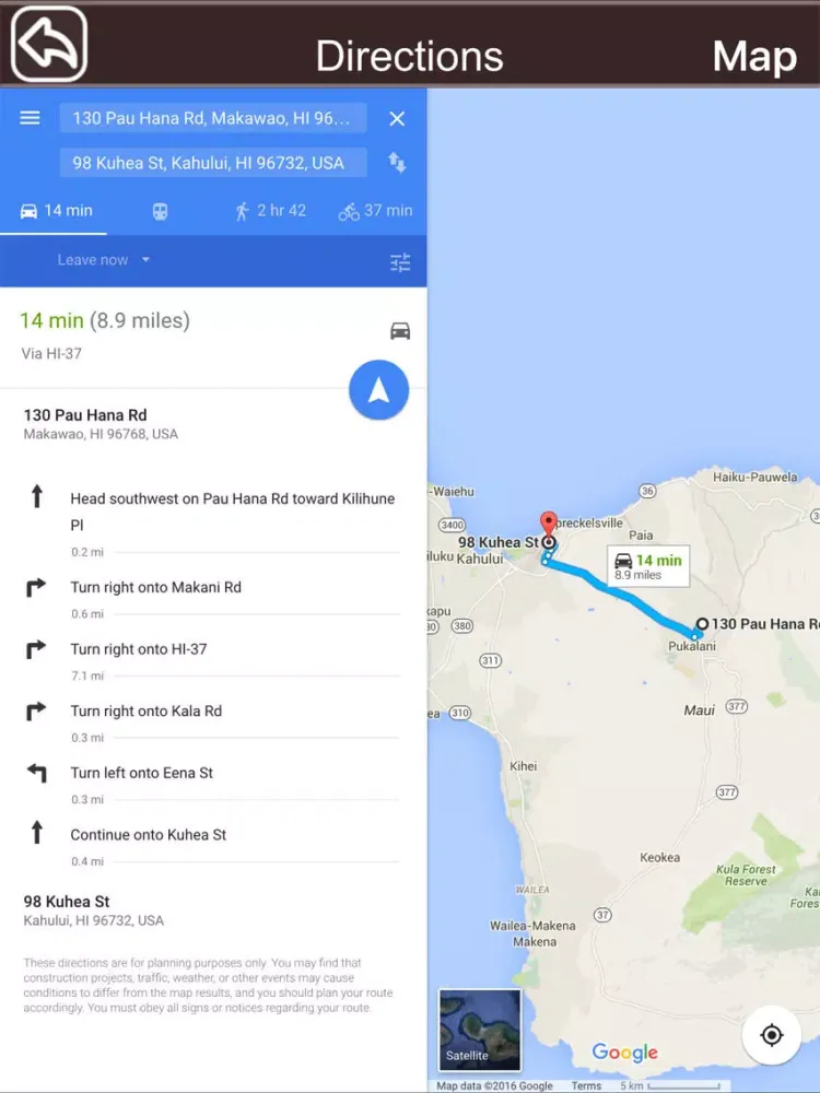 Hawaii State & National Parks iPad  سکرین شاٹس