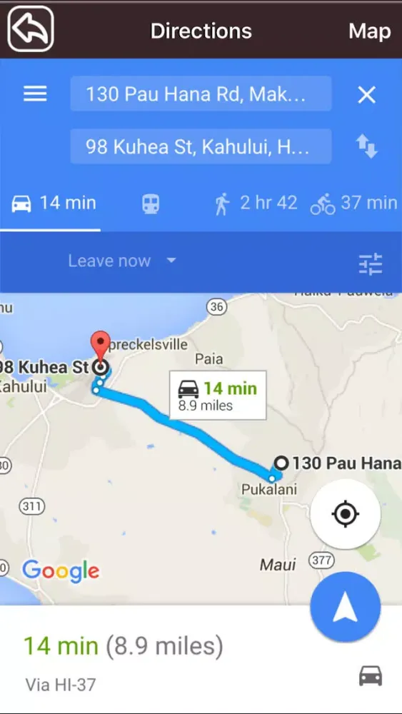 Hawaii State & National Parks سکرین شاٹس