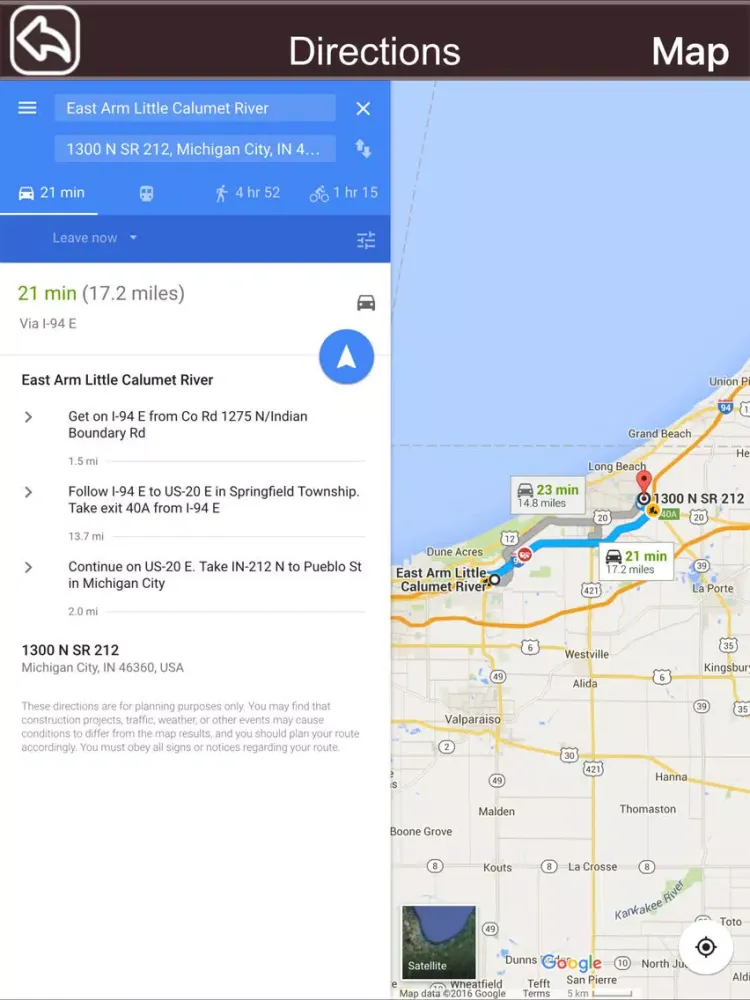 Indiana State & National Parks iPad  Screenshots
