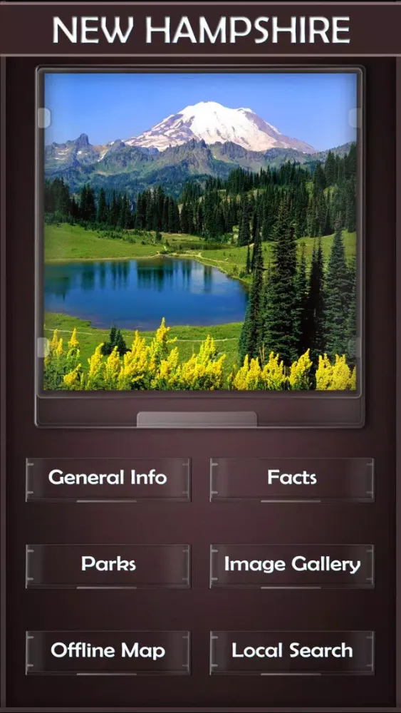 New Hampshire Parks State & National Parks 스크린샷