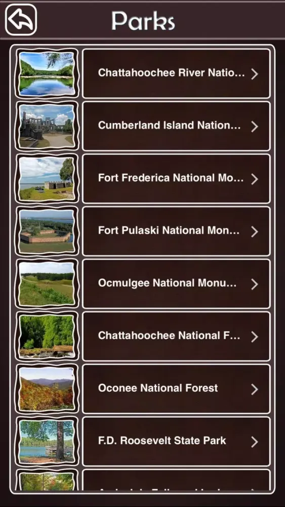 Georgia National & State Parks应用截图