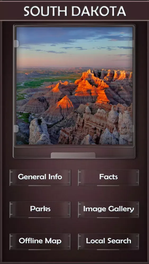 South Dakota National & State Parks স্ক্রিনশট