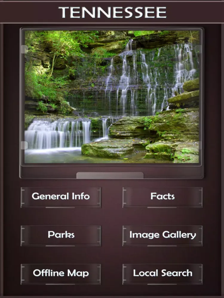 Captures d'écran de Tennessee National & State Parks iPad 